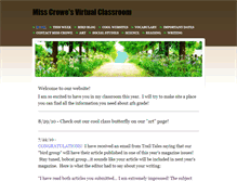 Tablet Screenshot of misscrowe.weebly.com