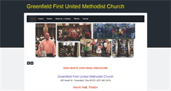 Desktop Screenshot of greenfieldfumc.weebly.com