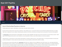 Tablet Screenshot of bestusapsychics.weebly.com