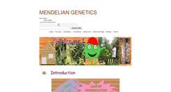 Desktop Screenshot of mendeliangenetics.weebly.com