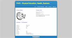 Desktop Screenshot of christyriddle.weebly.com