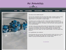 Tablet Screenshot of hetkattenbelletje.weebly.com