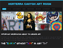 Tablet Screenshot of mooreart.weebly.com