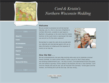 Tablet Screenshot of cordandkristin.weebly.com