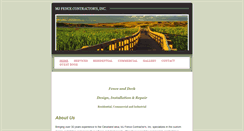 Desktop Screenshot of mjfenceinc.weebly.com
