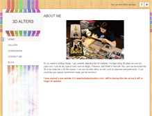 Tablet Screenshot of 3dalters.weebly.com