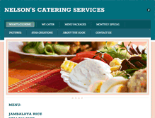 Tablet Screenshot of cateringbyjerome.weebly.com