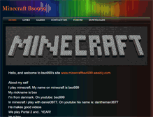Tablet Screenshot of minecraftbso999.weebly.com