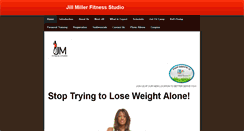 Desktop Screenshot of jillmillerfitness.weebly.com