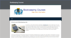 Desktop Screenshot of bookkeepingcertification.weebly.com