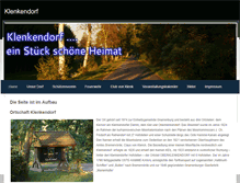 Tablet Screenshot of klenkendorf.weebly.com