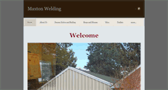 Desktop Screenshot of maxtonwelding.weebly.com