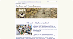 Desktop Screenshot of mrdsclass.weebly.com