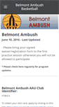 Mobile Screenshot of belmontambushbasketball.weebly.com