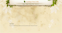 Desktop Screenshot of anythingspurseable.weebly.com