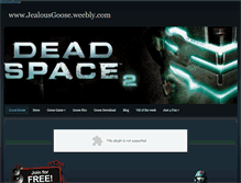 Tablet Screenshot of jealousgoose.weebly.com