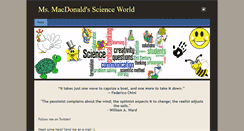 Desktop Screenshot of macdonaldscience.weebly.com