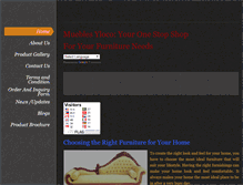 Tablet Screenshot of mueblesyloco.weebly.com