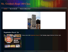 Tablet Screenshot of msgordonsread180.weebly.com