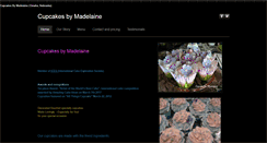 Desktop Screenshot of cupcakesbymadelaine.weebly.com