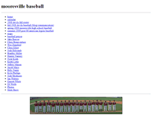 Tablet Screenshot of mooresvillebaseball.weebly.com