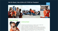 Desktop Screenshot of ford4president.weebly.com