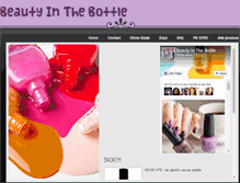 Tablet Screenshot of beautyinthebottle.weebly.com