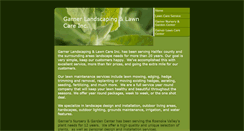 Desktop Screenshot of garnerlandscapingandlawncare.weebly.com