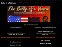 Tablet Screenshot of bellyofawoman.weebly.com