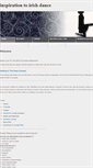 Mobile Screenshot of inspirationtodance.weebly.com