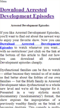Mobile Screenshot of downloadarresteddevelopmentepisodes.weebly.com