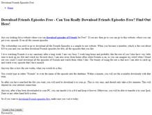 Tablet Screenshot of downloadfriendsepisodesfree.weebly.com