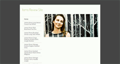 Desktop Screenshot of itemsreviewsitedav.weebly.com