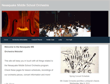Tablet Screenshot of nmsorchestra.weebly.com