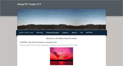 Desktop Screenshot of newvirtualpcportal.weebly.com