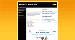 Desktop Screenshot of antonellamartini.weebly.com