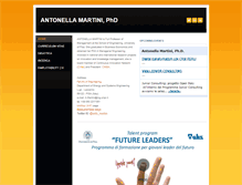 Tablet Screenshot of antonellamartini.weebly.com