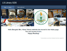 Tablet Screenshot of lslibrary.weebly.com