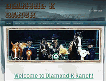 Tablet Screenshot of diamondkranch.weebly.com