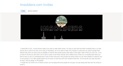 Desktop Screenshot of imsoldiersinvites.weebly.com