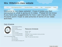 Tablet Screenshot of mrswiltshiresclass.weebly.com