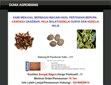 Tablet Screenshot of agrobisnis.weebly.com