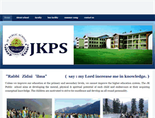 Tablet Screenshot of jkpublicschool.weebly.com