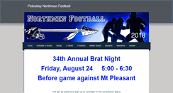 Desktop Screenshot of petoskeyfootball.weebly.com
