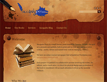 Tablet Screenshot of incognitopress.weebly.com
