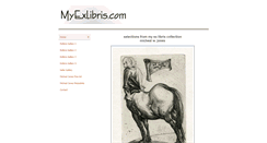 Desktop Screenshot of myexlibris.weebly.com