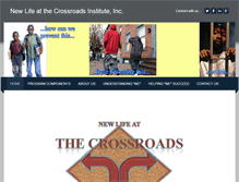 Tablet Screenshot of newlifeatthecrossroadsinstitute.weebly.com