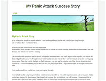 Tablet Screenshot of mypanicattacksuccessstory.weebly.com