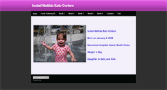 Desktop Screenshot of isobelmatildacorben.weebly.com