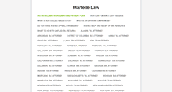 Desktop Screenshot of martellelaw.weebly.com